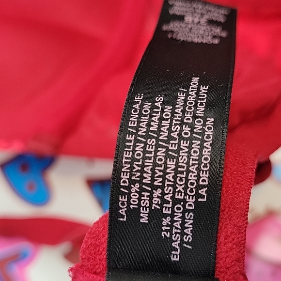 Victoria's Secret Red BOMBSHELL PLUNGE Double Bump Padded Bra - Picture 8 of 10